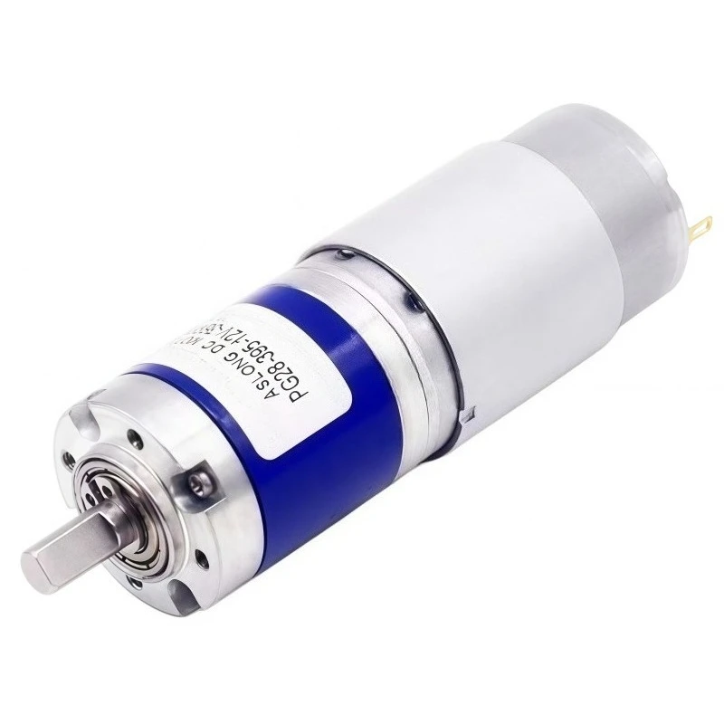 PG28-395 DC Speed Reducer Motor, Capable of Reversing Operation, Low Noise, and Large Torque Motor