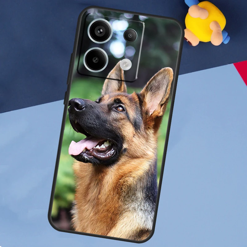 German Shepherd Dog Case For Xiaomi Redmi Note 13 12 11 10 9 8 Pro 12S 11S 10S 9S 10A 9C 10C 12C 13C Back Cover