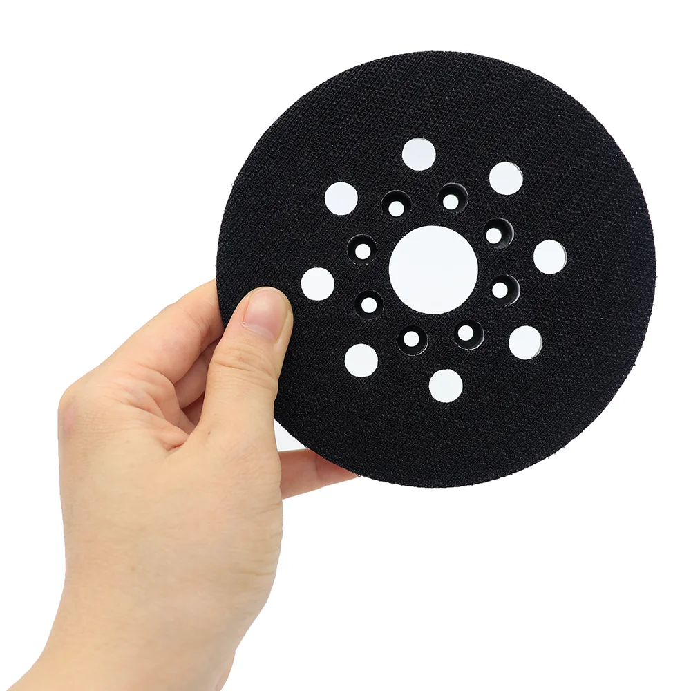 Imagem -05 - Hook And Loop Lixar Pad para Bosch Random Orbital Sander Substituição Backing Pad Buraco 125 mm Rs034 Rs035 1pc