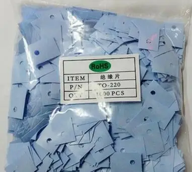   100PCS TO-220 Insulation Pads Heatsink image 2
