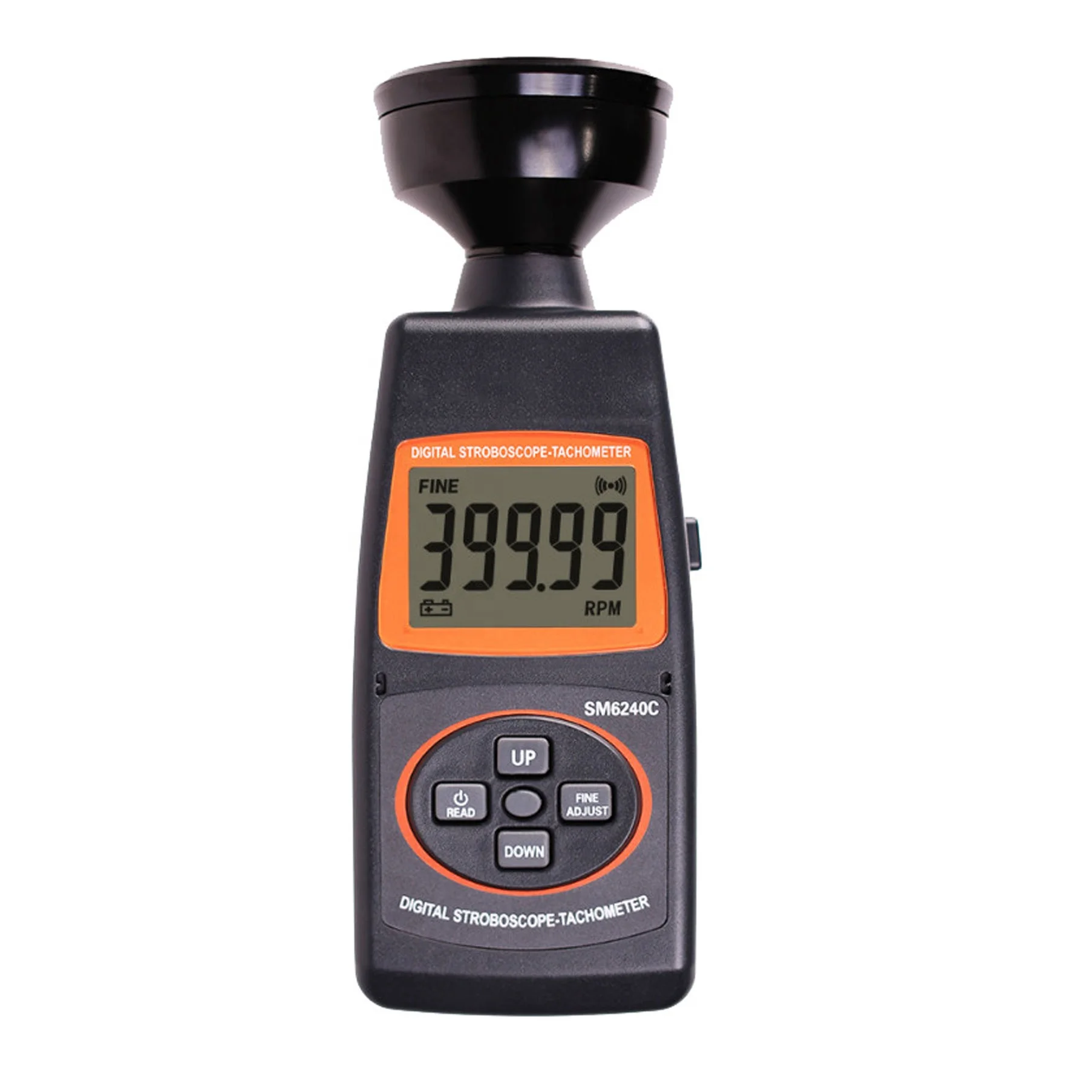 Speed Measuring Instrument Stroboscope SM6240C 60 ~ 40000RPM/FPM Digital Display