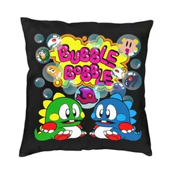 Puzzle Game Bubbles Bobble Cushion Covers Soft Velvet Nordic Throw Pillow Case Home Decoration