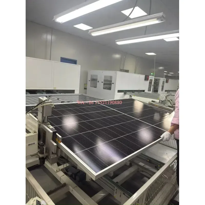 wmwmnu for Bluesun High Performance 700W 720W 730W Bifacial HJT N-type Solar Panel for Home and Commercial Use