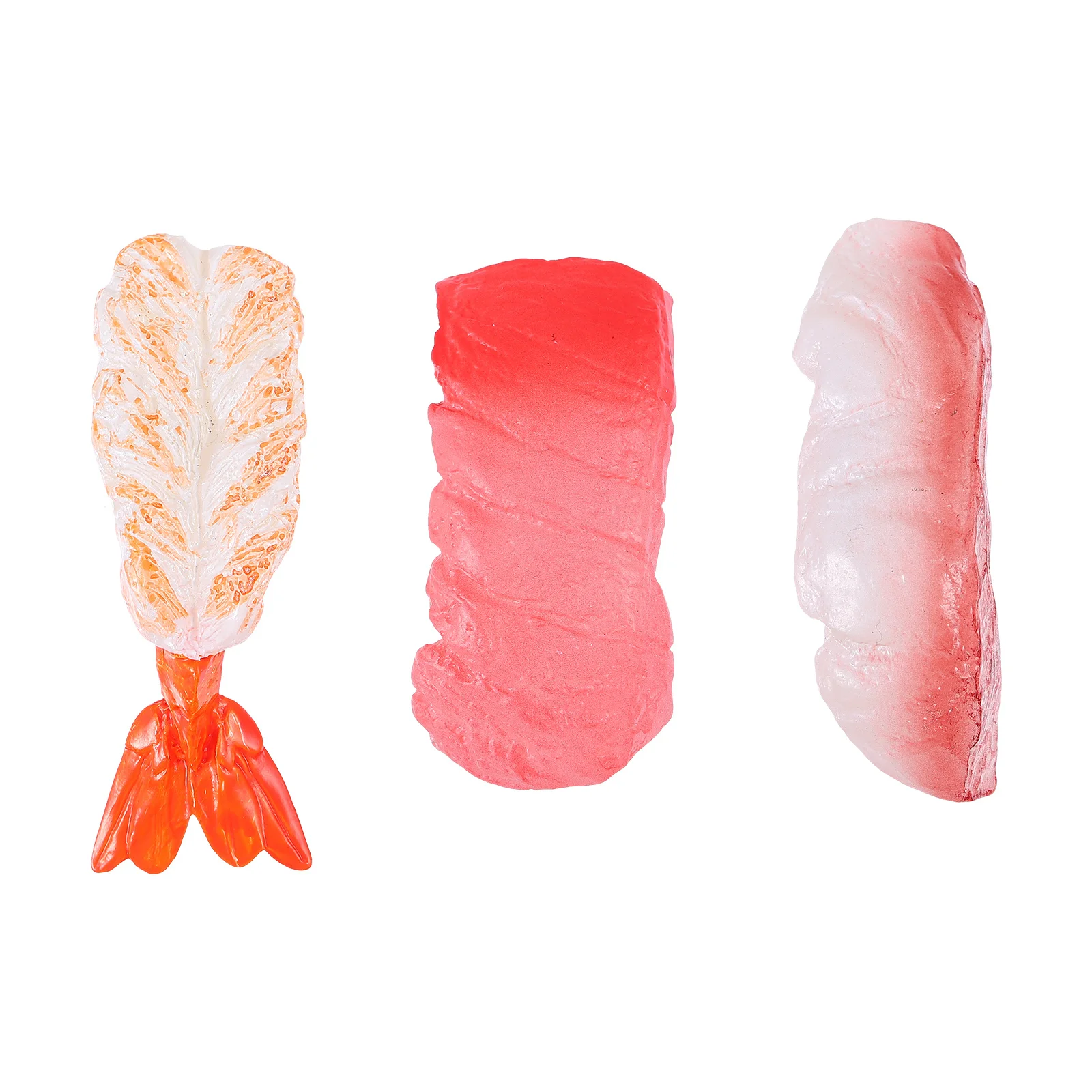 3 قطع مغناطيس ثلاجة السوشي على شكل طعام لطيف للثلاجة المزخرفة، خزانة طعام مغناطيسية للمكتب المنزلي #3