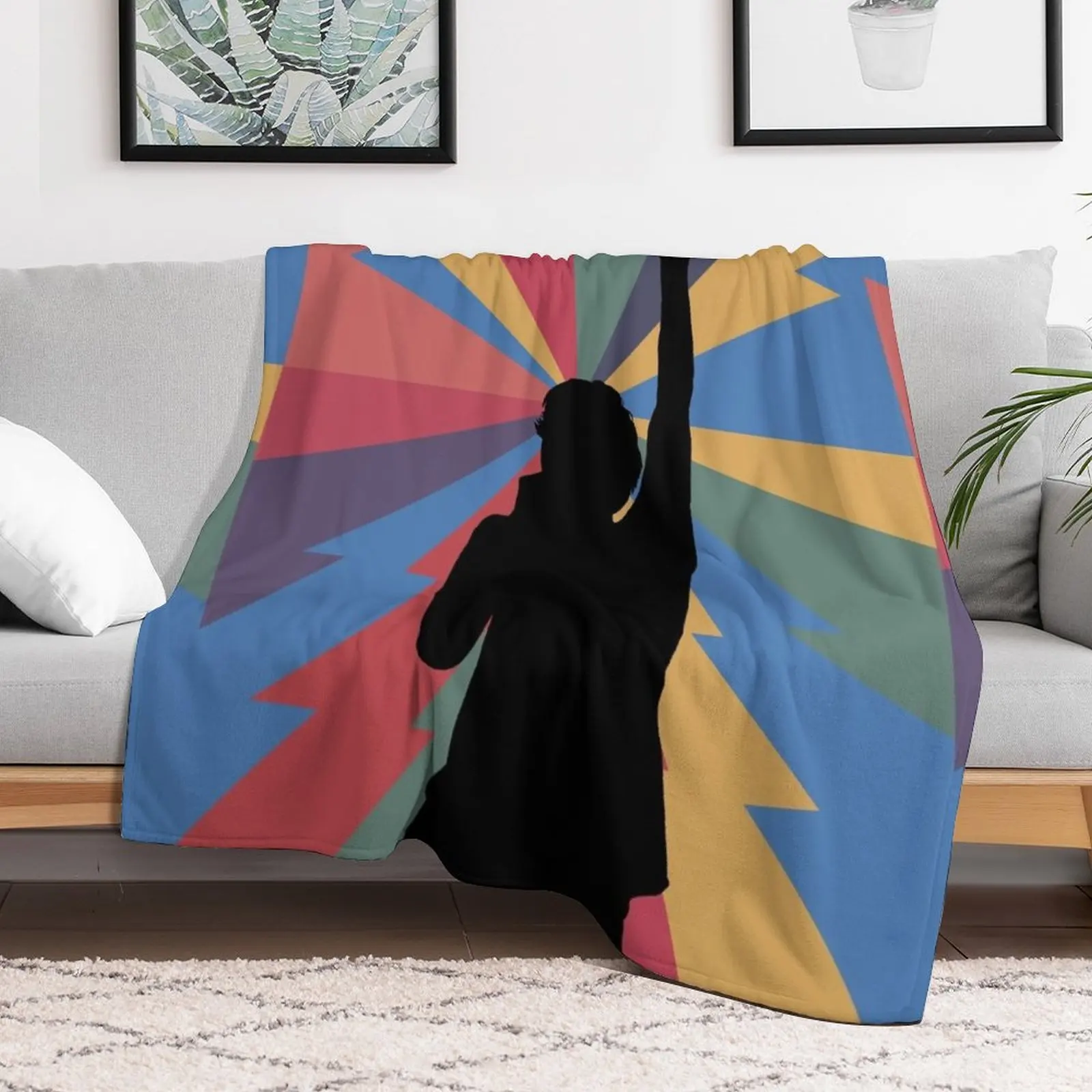 just hold on Throw Blanket Luxurious Soft Blanket Holiday Gift for Family