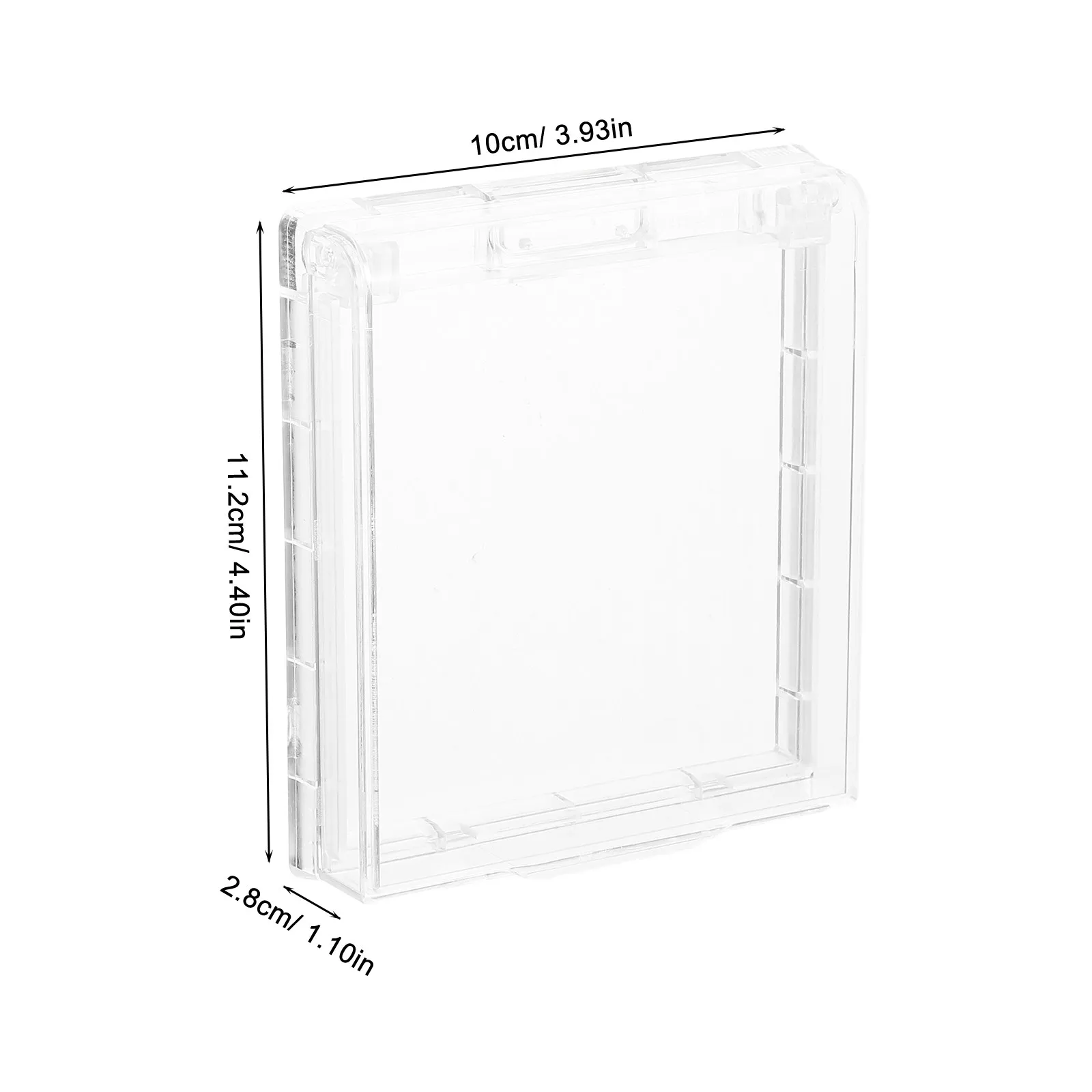 Waterproof Socket Box 86 Type Electrical Outlet Protection Adhesive Transparent Hinged Cover for Bathroom Kitchen Garage High