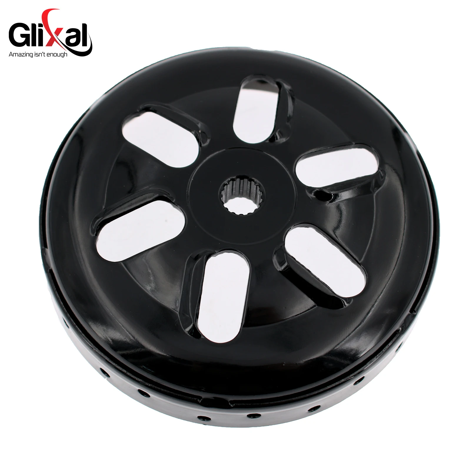 Glixal High Performance Racing Clutch Bell for Jog 90 3WF, Axis 90, Vino 90, BWS100, Minarelli 2T 1E40QMB 1E41QMB Scooter Engine