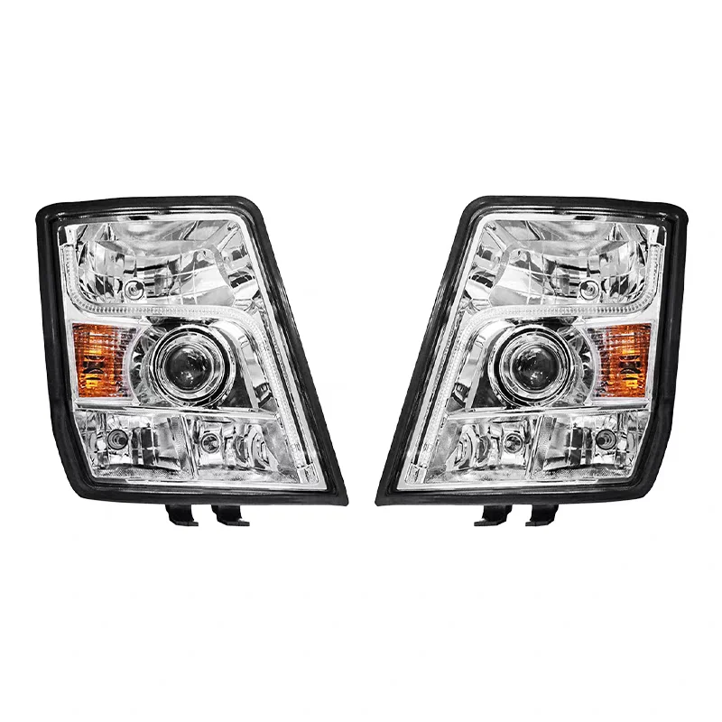 LED Combination Headlights & Fog Lights For Shacman F2000/F3000/H3000/X5000 Heavy Truck Light Systems