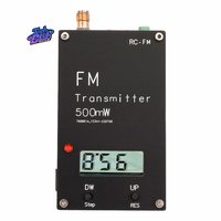 2000M 0.5W FM Transmitter Frequency LED display Stereo Digital 88M-108MHz FOR DSP Radio Singal Generator