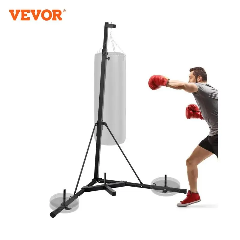 VEVOR Popsport Heavy Bag Stand Free Standing Punching Punch Bracket Station Boxing Stand Height Adjustable Folding Boxing 