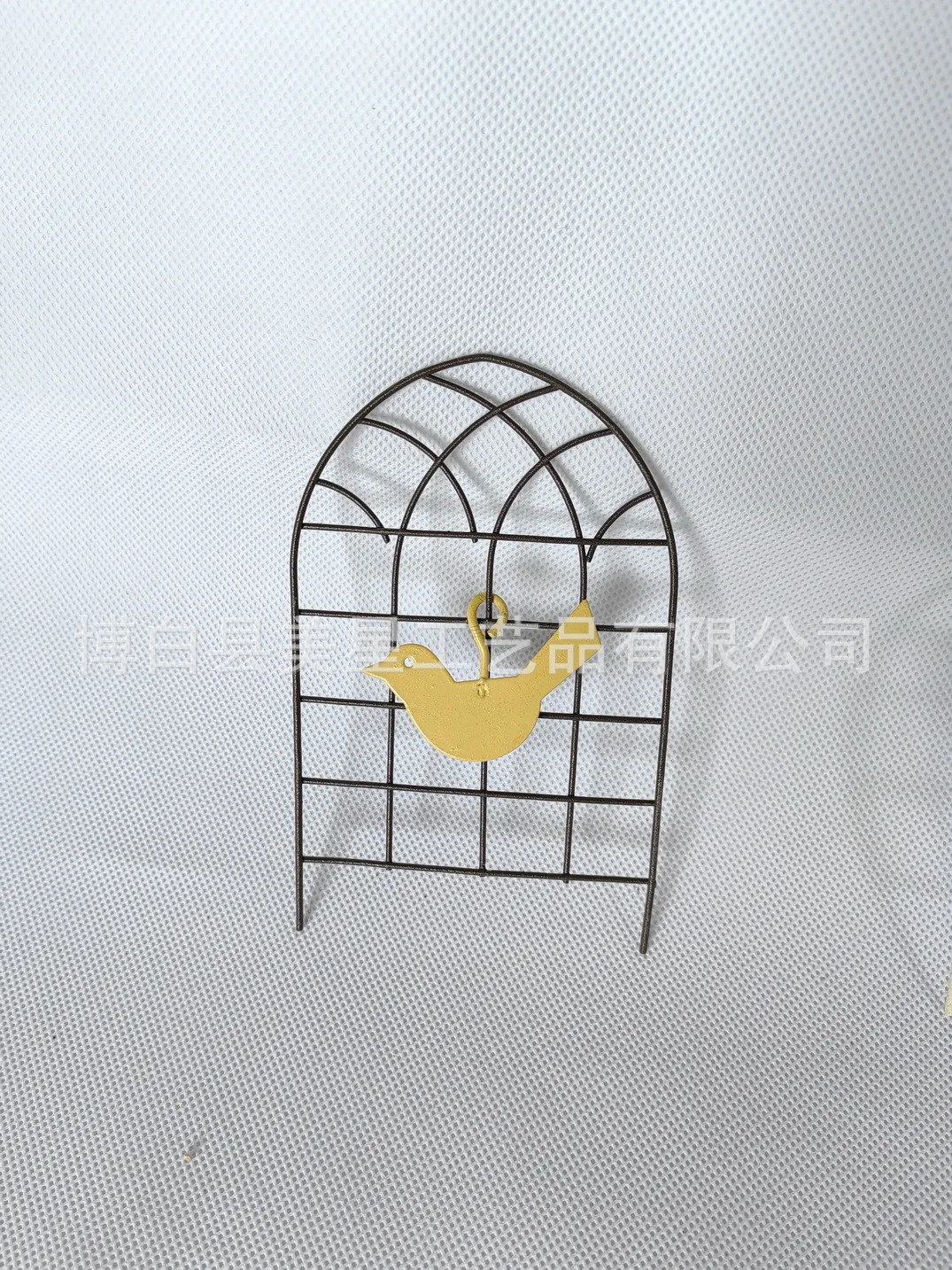 

2pcs Mini Flower Pot Fences Compact Metal Garden Decor For Balcony Desk Small Fence Figurines Outdoor Indoor Use