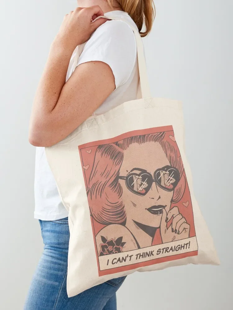 

I can't think straight Tote Bag Shopping bags Customizable tote bag tote bags aesthetic