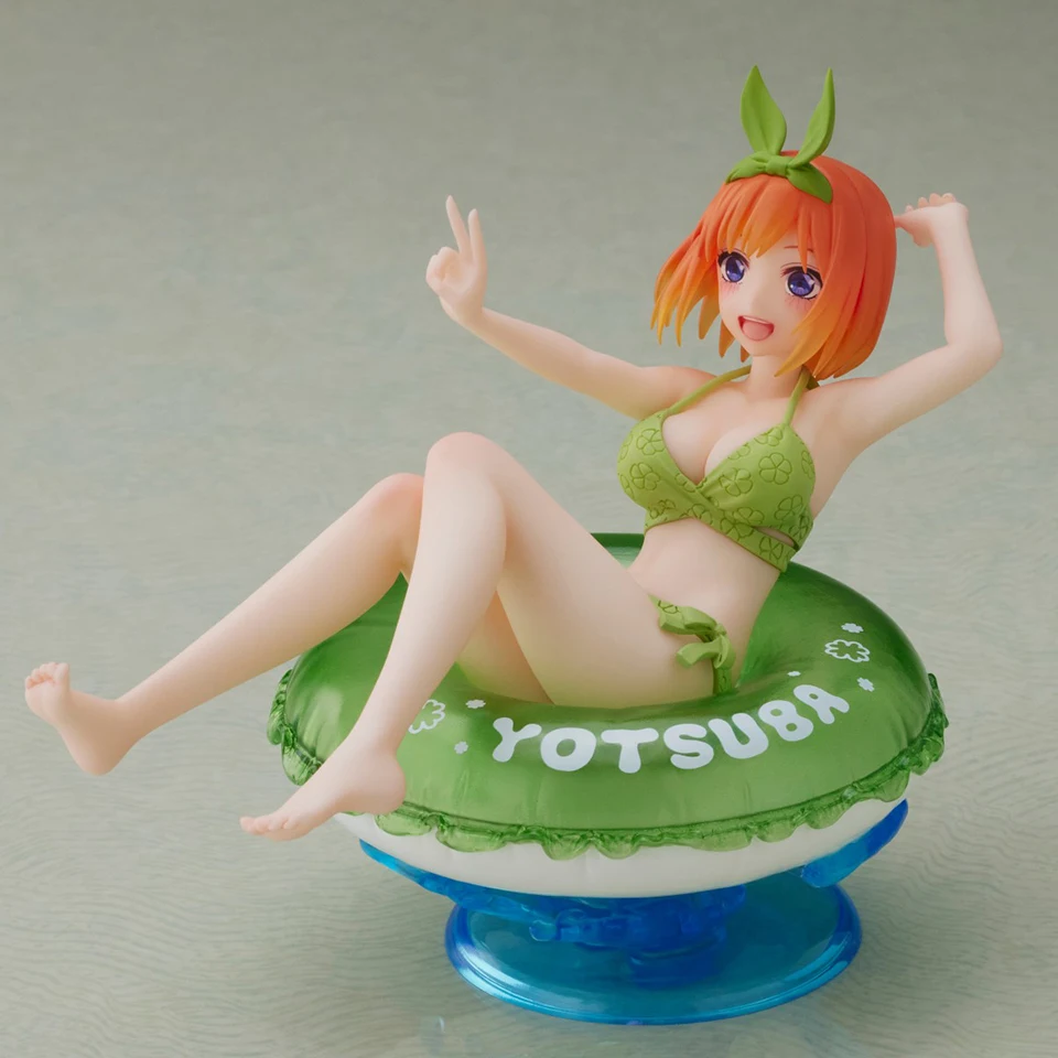 Original Genuine  TAITO Gotoubun No Hanayome 10cm Nakono Yotsuba  Decoration Ornaments Action Figure For Children Birthday Toy