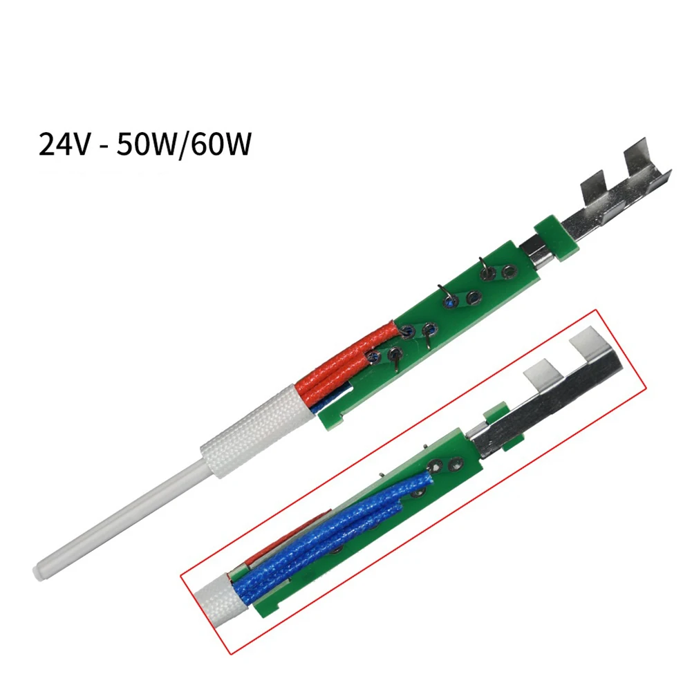 Station de soudage avec poignée, station de soudage, outils électriques, 152, 50W, 24V, 936, 907, Saike 95OJ, 898D, 909D, chauffage, 1 pièce