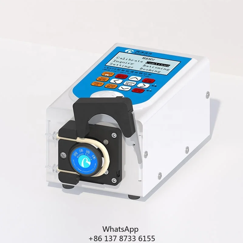 LM60B Precision Peristaltic Pump Stepper Motor Drive For Laboratory Filling With ±0.1rpm Accuracy