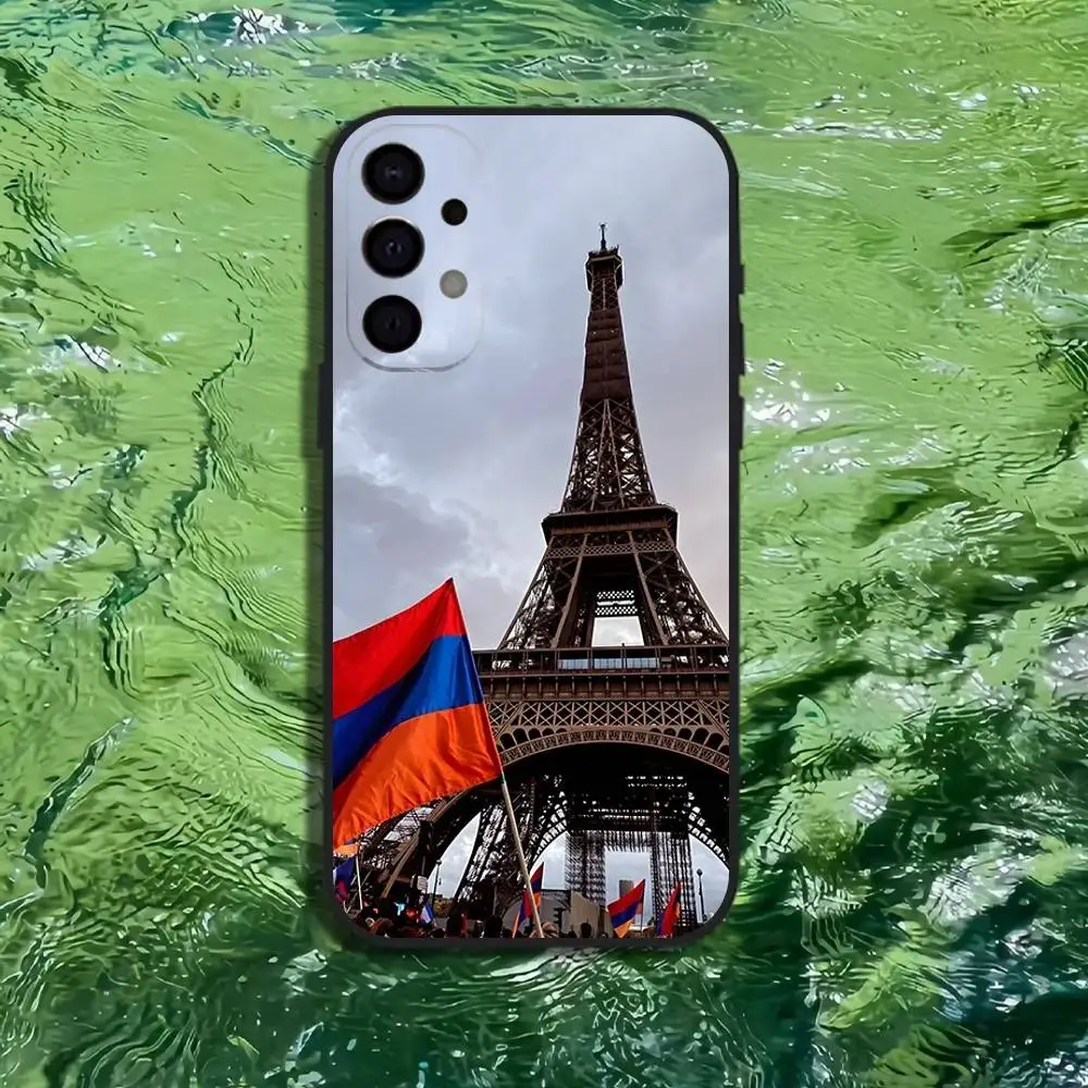 Armenië Vlag Paspoort ART Telefoon Case Voor Samsung S25, S24, S21, S22, S23, S30, Ultra, S20, Plus, Fe, Lite, Note, 10,9,5G Zwarte Cover