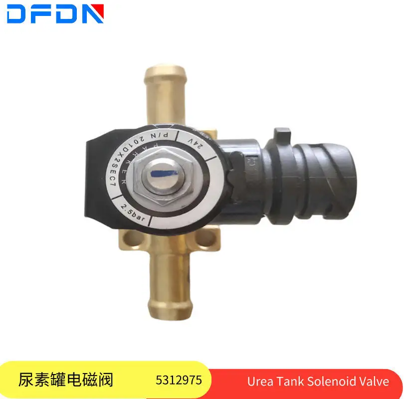 

Applicable to 5312975 Cummins urea heating solenoid valve water cut-off 5312976 Auman GTL Dongfeng Tianlong