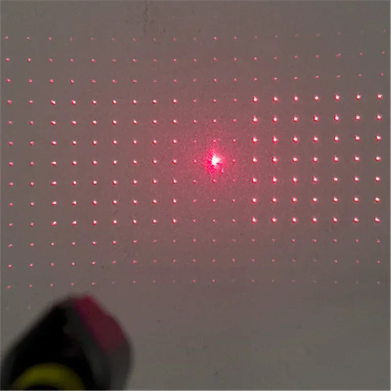 5pcs/pack DG Grating Lens DOE Diffractive Optical Elements  Laser Light Pattern Projection 7×7