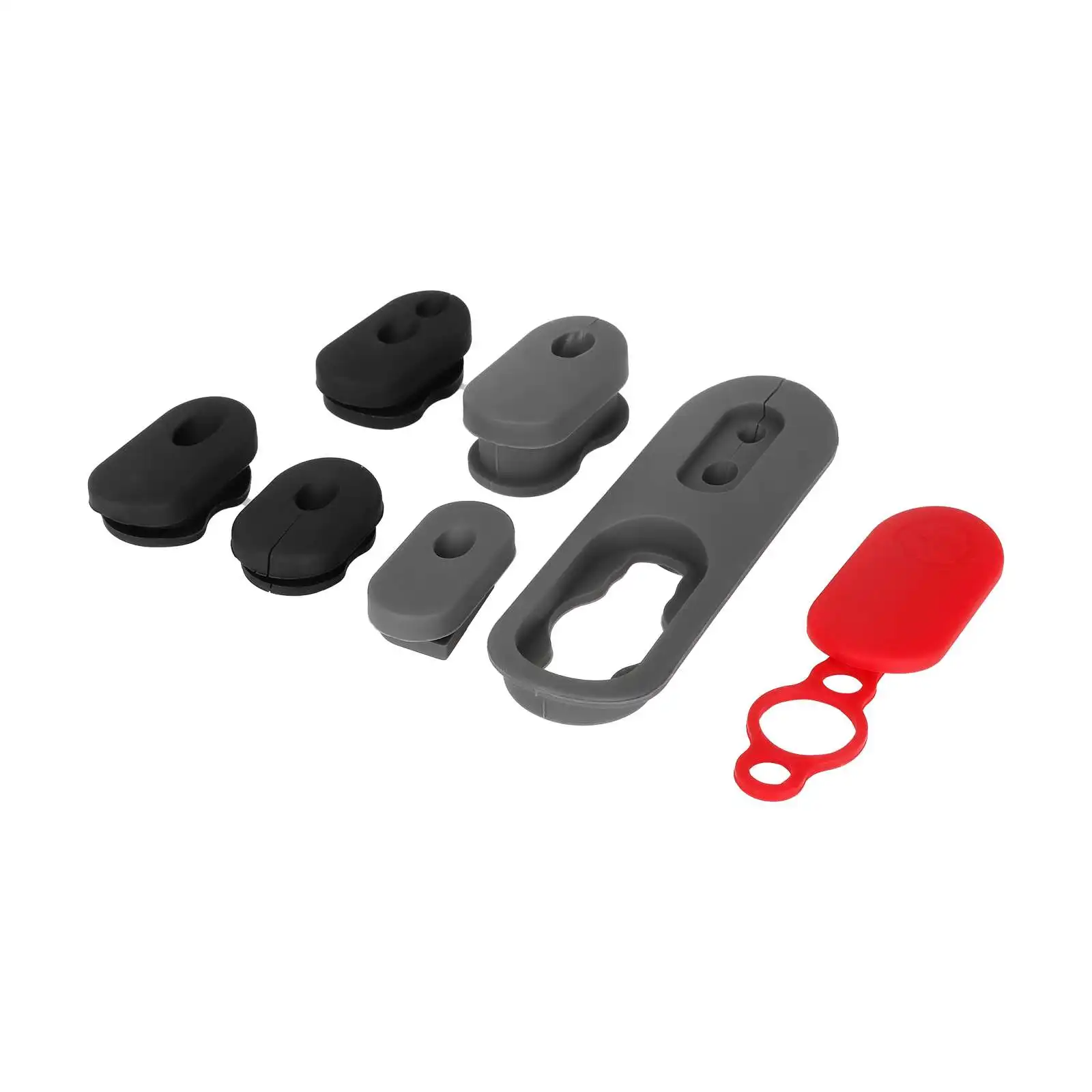 Mi 4Pro/ 4lite electric scooter card wire silicone 6 magnetic waterproof cover kit Scooter parts Plastic waterproof cover