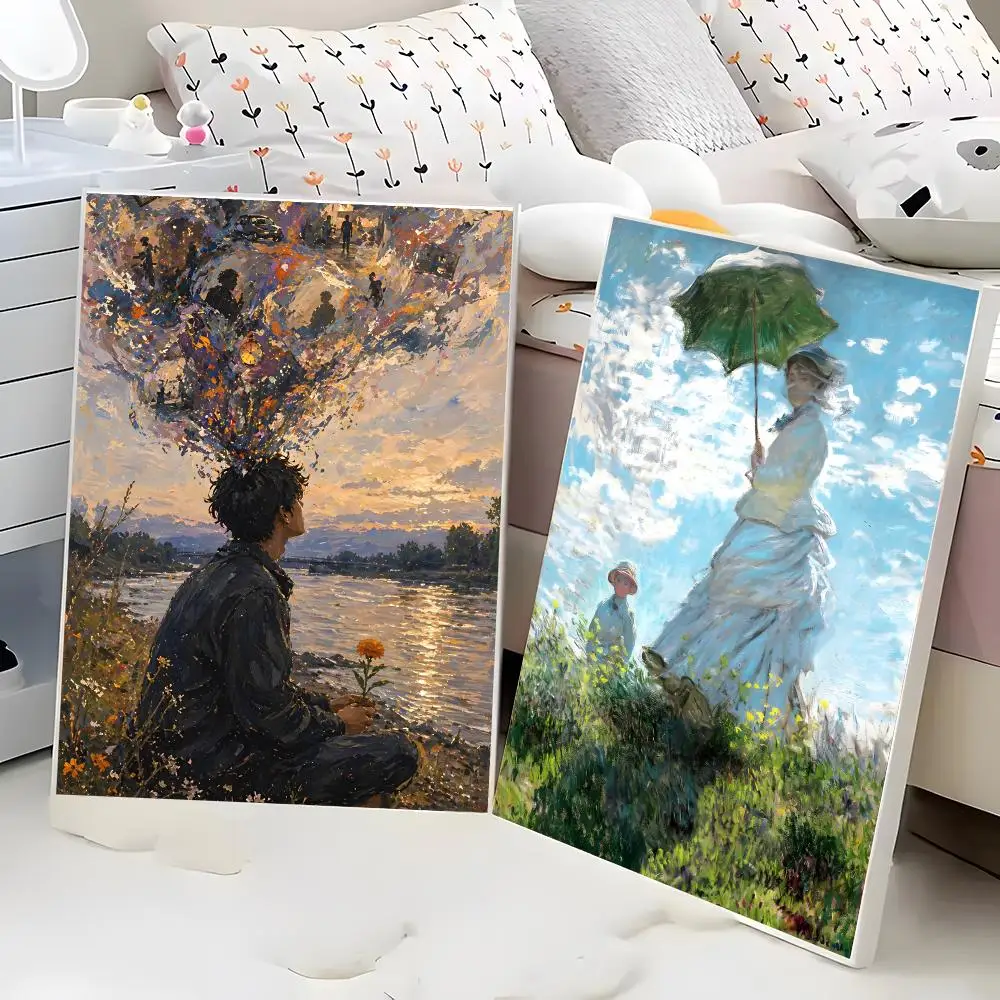 Art Lifelike Painting Realistic Oil Painting Painting Calligraphy Poster Eco-Friendly Decor Vintage Office Frameless Canvas