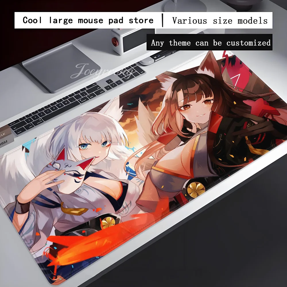 

azur lane Mousepad Mouse Pad Extended Gaming Keyboard Mats Large 90x40cm XXL Gamer Mousepad
