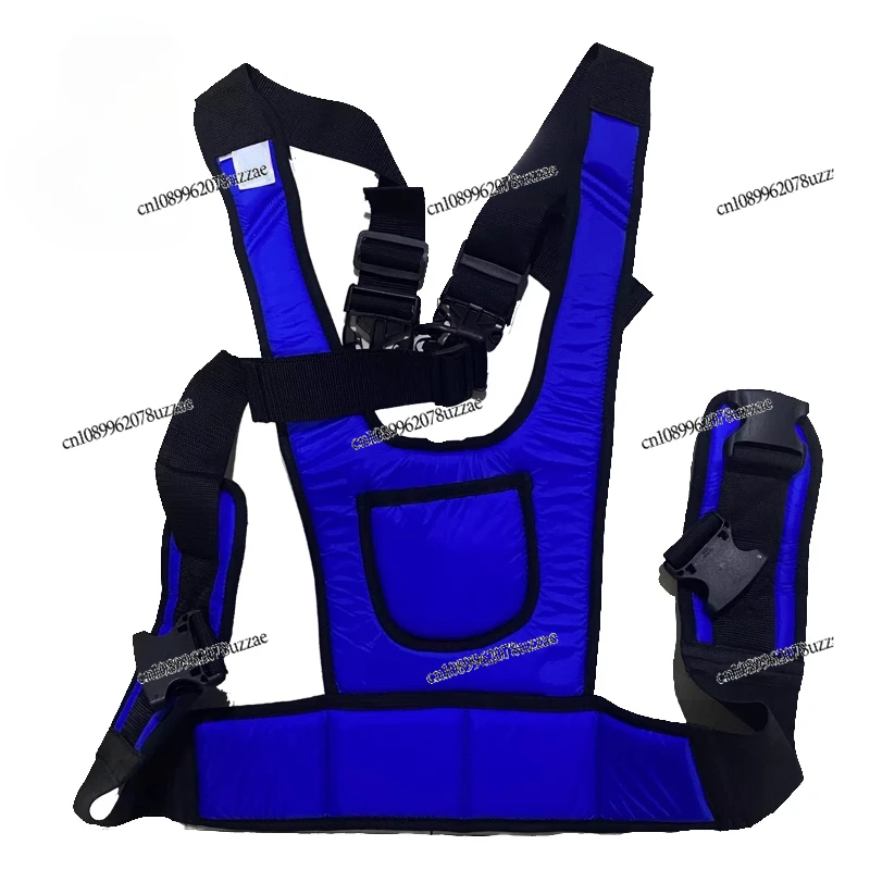 Ceinture fixe Anti-chute pour fauteuil roulant électrique, ceinture de sécurité croisée, gilet d'épaule, ceinture de sécurité étanche pour fauteuil roulant