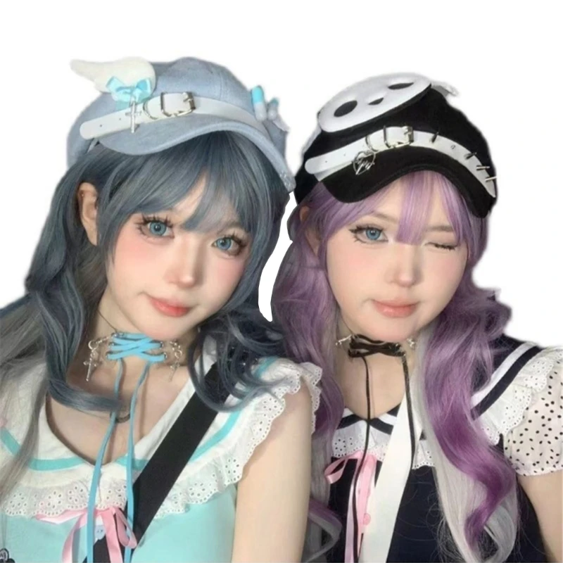 

New Hat for Womens Girls Anime Cosplay Lovely Beanie Caps Winter Warm Hats