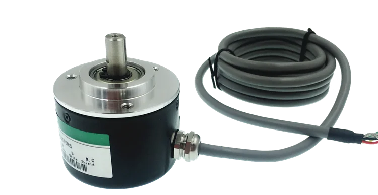 

Large Torque Incremental Photoelectric Rotary Encoder GES08 2000 Pulse Line ABZ Three-phase 5-24V