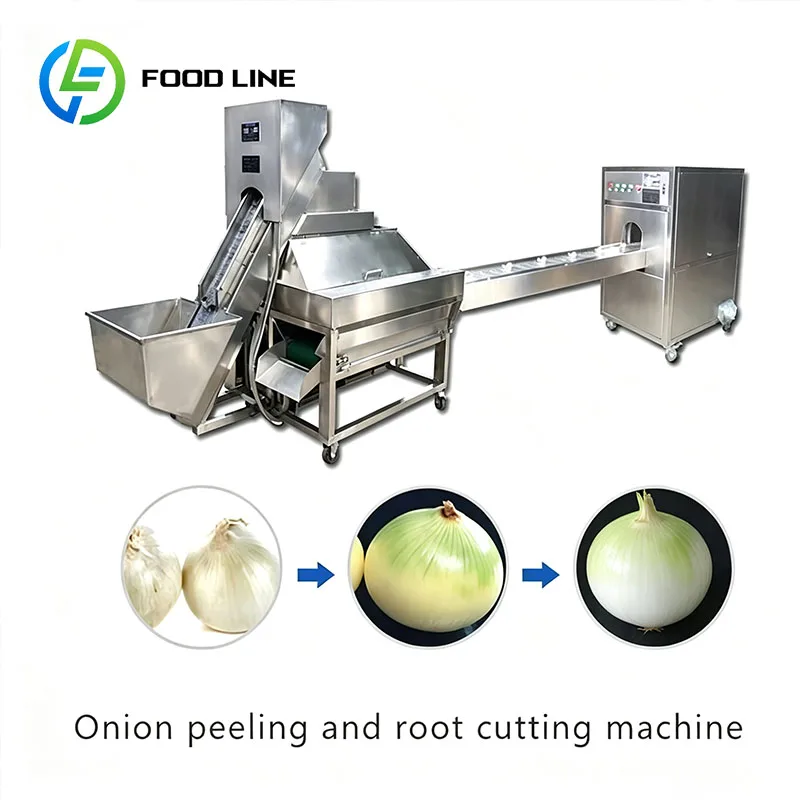 Commercial Onion Peeling Machine Onion Peeler Skin Remover Automatic Onion Processing Machine Customized