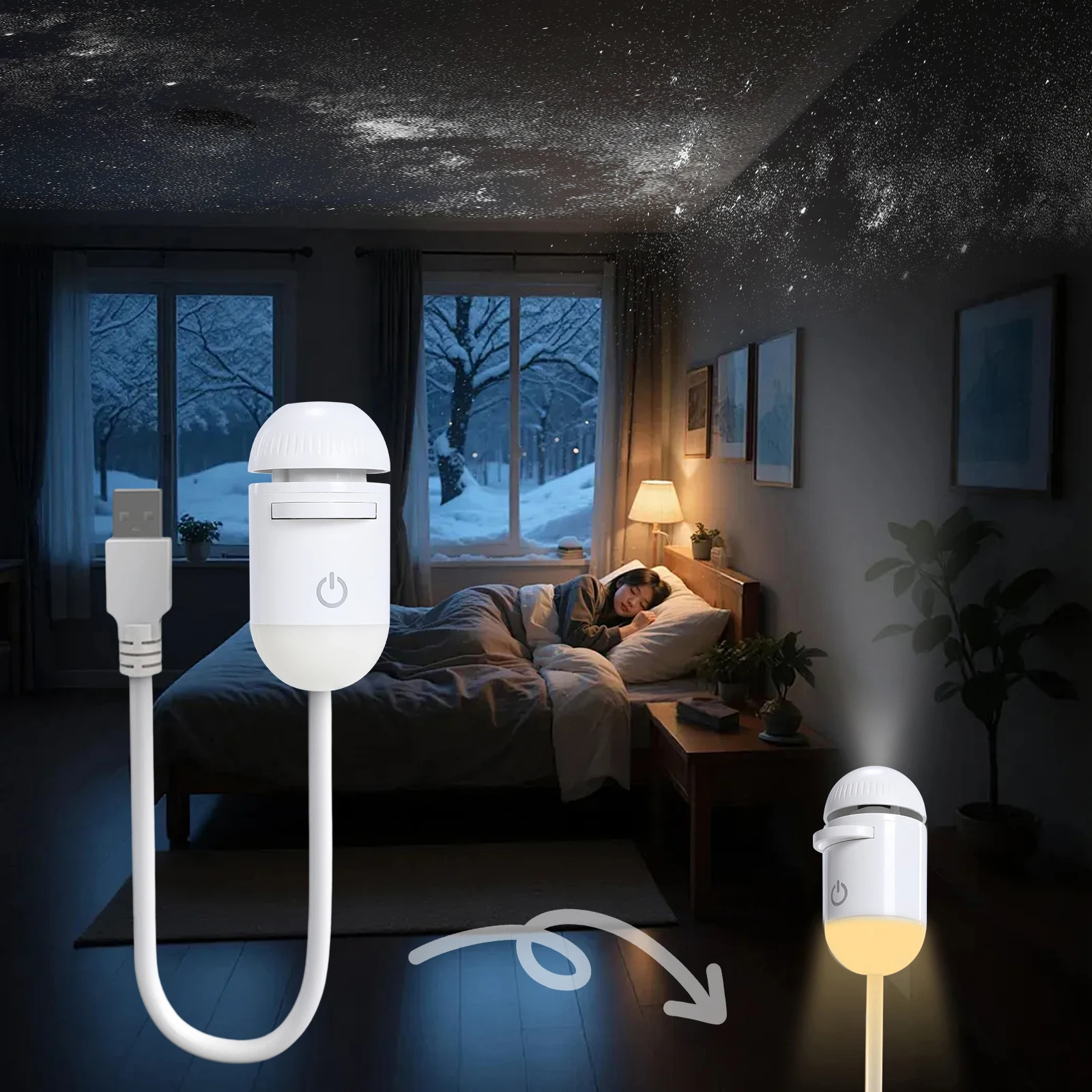 ギャラクシースタープロジェクターナイトライト星空プロジェクタ - Night Light Projector Stars のレビューと価格