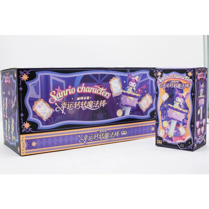 

Персонаж Sanrio Lucky Turn, волшебная палочка, слепая коробка, игрушки, милый Kuromi, корица, моя мелодия, аниме-фигурка, куклы, игрушки, подарки для детей