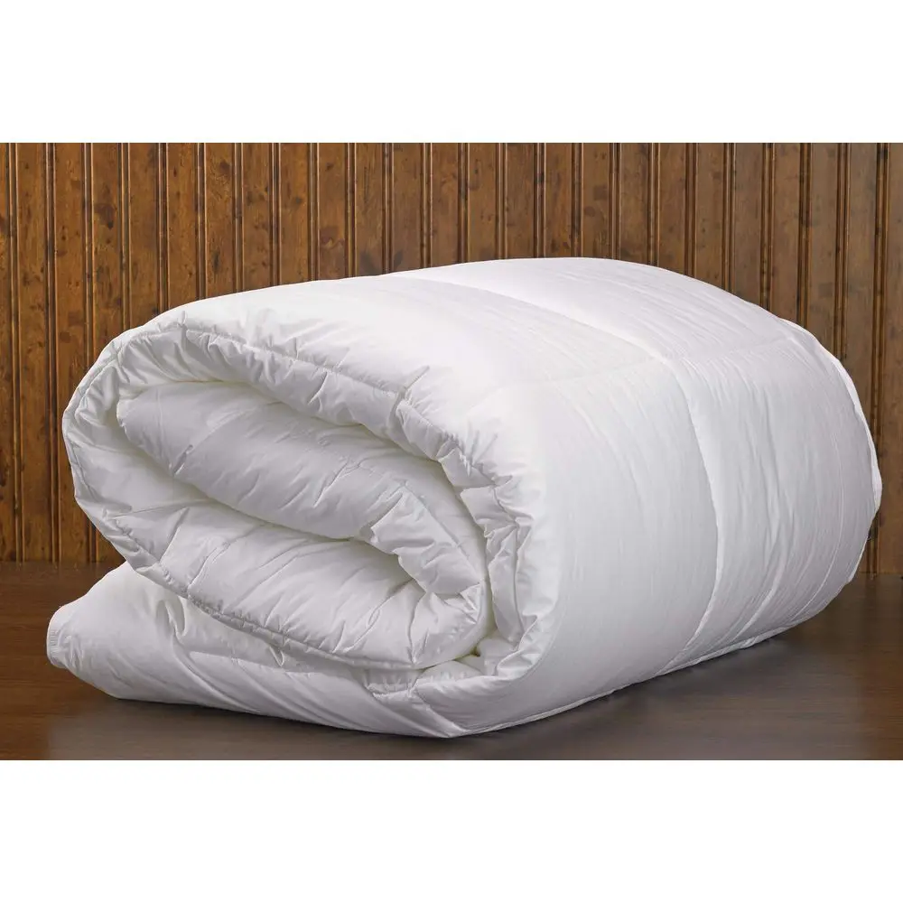 Down Alternative Duvet Insert Hotel Bed Comforter with SewnThrough Box Design King