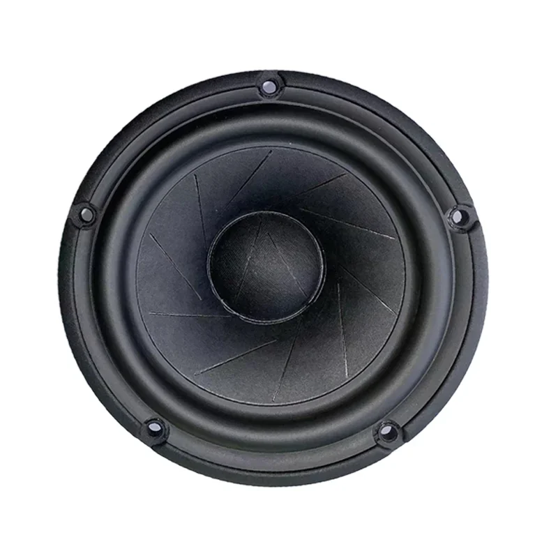 A-1102 5.25 Inch Cast Aluminum Basin Frame Coated Paper Twill Long Stroke Mid-Woofer HIFI 8 Ohm/4 Ohm Speaker (1PCS)