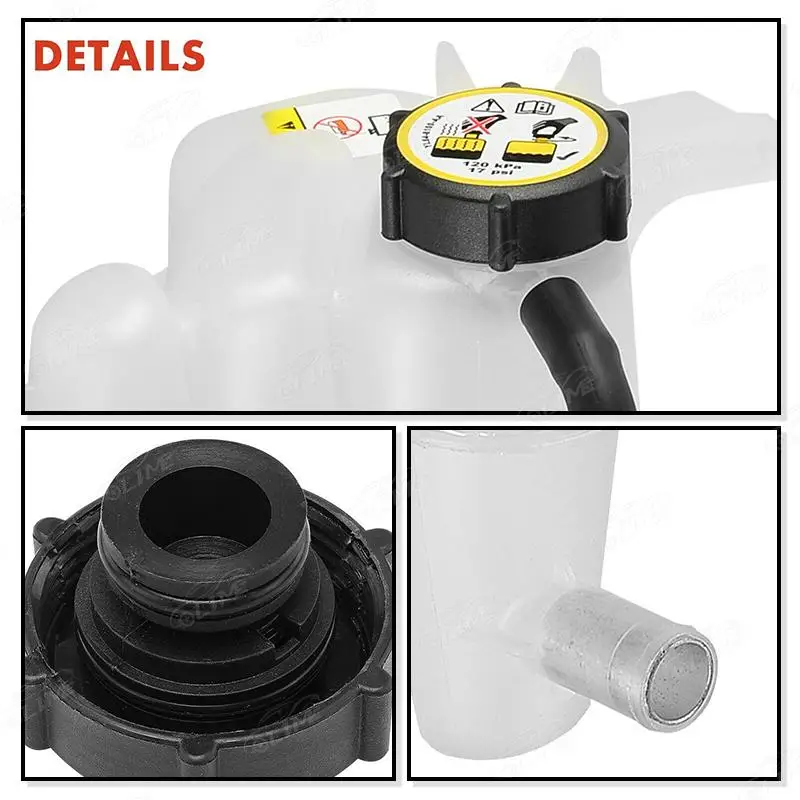 Radiator Coolant Overflow Bottle Reservoir Tank with Cover 1L8Z8A080BB For Ford Kuga YH 05-07 3.0 Escape Mariner 3.0L 01-06