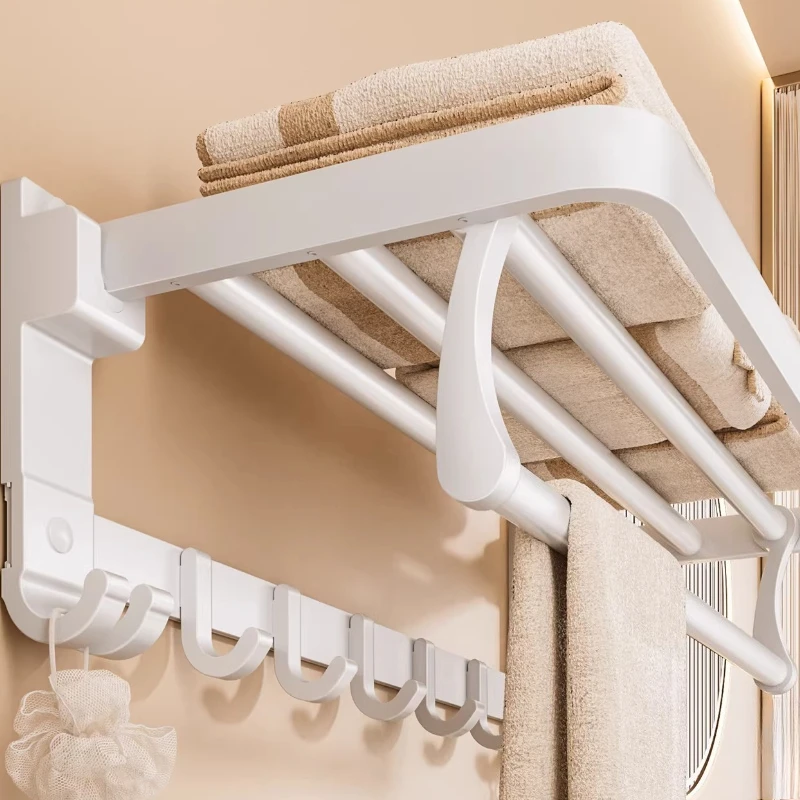 Toilet No Punching Integrated Hanger Kit Toilet Bathroom Shelf Shelf