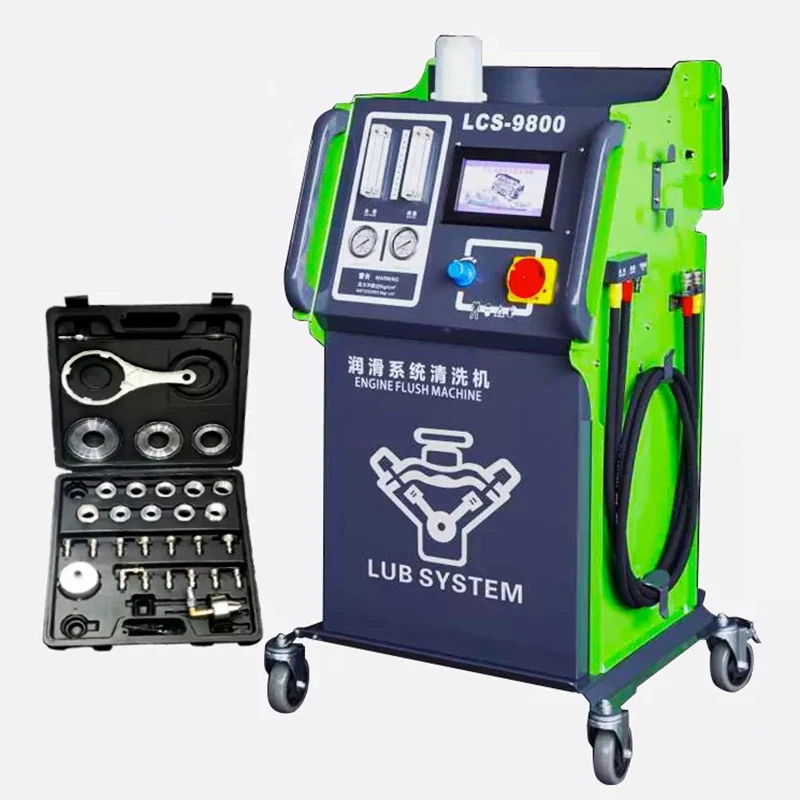 Engine Flush Machine Lubricating Oil System Cleaning Oil Filling Exchange