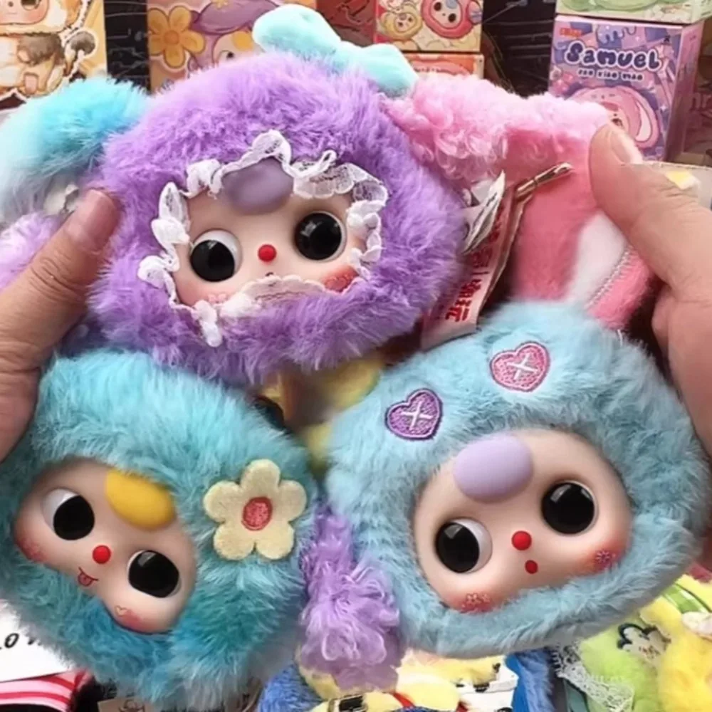 

Детская сумка для хранения, серия плюшевых слепок, креативная загадочная коробка, украшение, милая мультяшная девушка-сюрприз, подарок на день рождения, игрушка