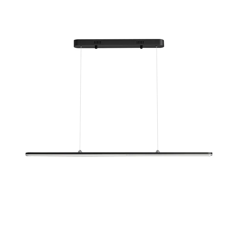 One-word dining room chandelier hand sweep induction lift modern minimalist designer minimalist led living room