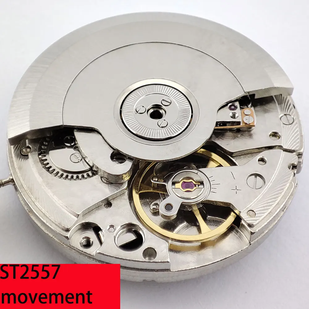 Seagull ST2557 Movement 3 pins half GMT Automatic Mechanical Movement 2557 Movement H9 Seconds Position Watch Accessories Date