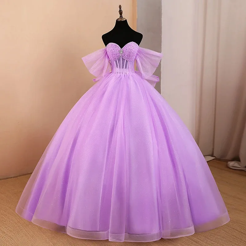 strapless red prom dress Matilda A-Line Ruffled Tulle Red / 18 Hot Pink Rhinestone Draped Long dress for prom pageants or formal events Size:5X-LARGE