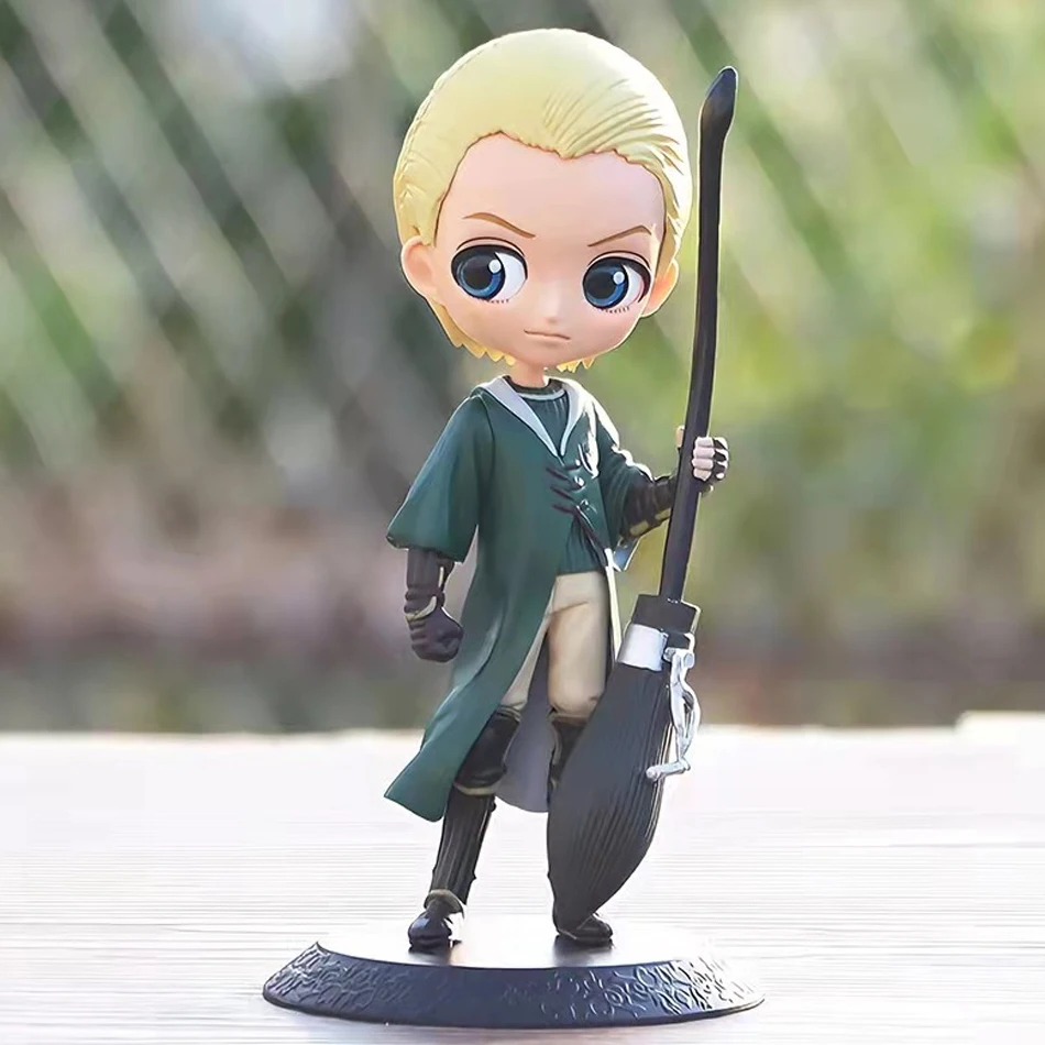 Harry Potter Q Posket Series Version Role Draco Malfoy Hermione Action Figure Anime Collectible Dolls For Kids Christmas Toys