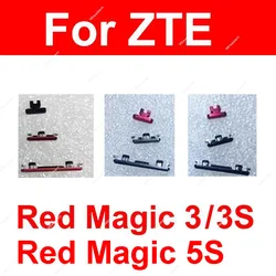 On Off Power Volume Side Buttons For ZTE nubia Red Magic 3 3S NX629J 5S NX659J Volume Power Gaming Side Keys Parts