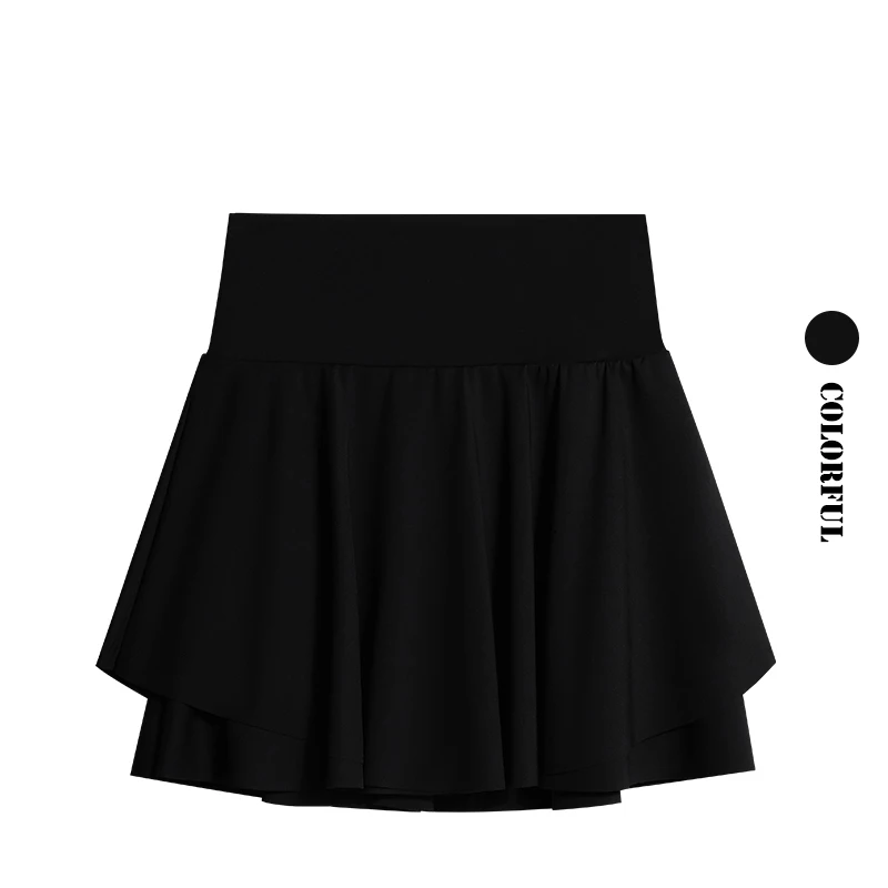 DRUR Tennis Skirts With Pant Sportswear Woman Gym Skirt Pants High Waist Layered Skirt Sports Skort Women Micro-Miniskirt 2025