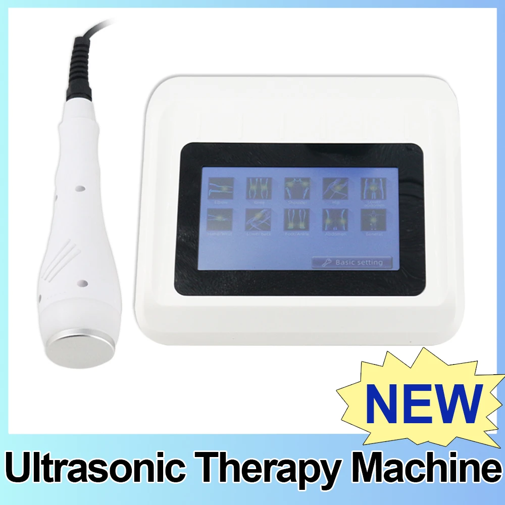 Portable Ultrasonic Therapy Machine New Physiotherapy Device Relieve Joint Pain Massage Body No Drug Ultrasonic Equipment