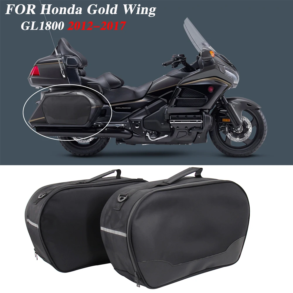 

Motorcycle Trunk Saddlebag Saddle bags Liner Set For Honda Goldwing GL1800 1800 2012-2017