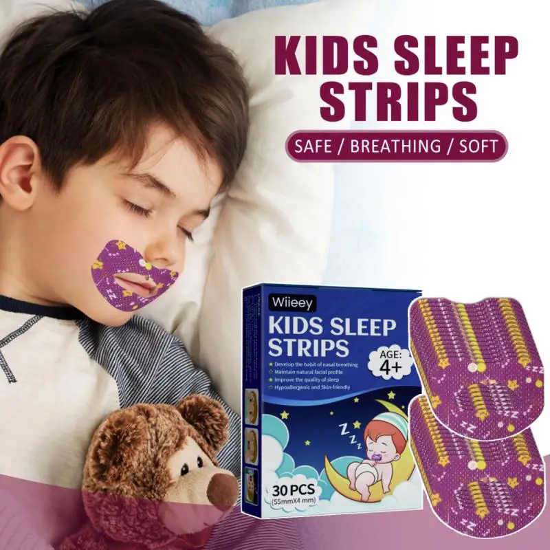 

Mouth Closing Sticker Durable Comfortable Sleep Improvement Convenient Effective Non-invasive Sleep Solution Prevent Snoring