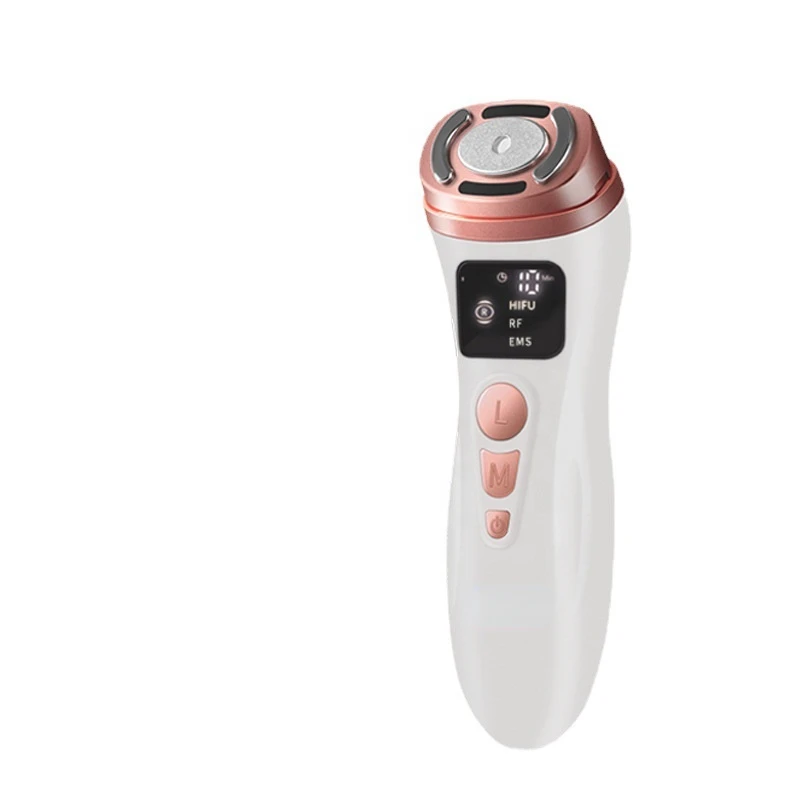 

2.0 device Second generation hifu & ems & RF ultra facial lift machine firming wrinkle massager for home use face