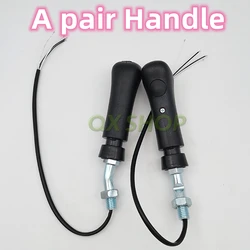 2-button Handle For Hyundai excavator R80 150 210 215 225-7 Horn Weightlifting Handle Rubber Joystick Quality Accessories
