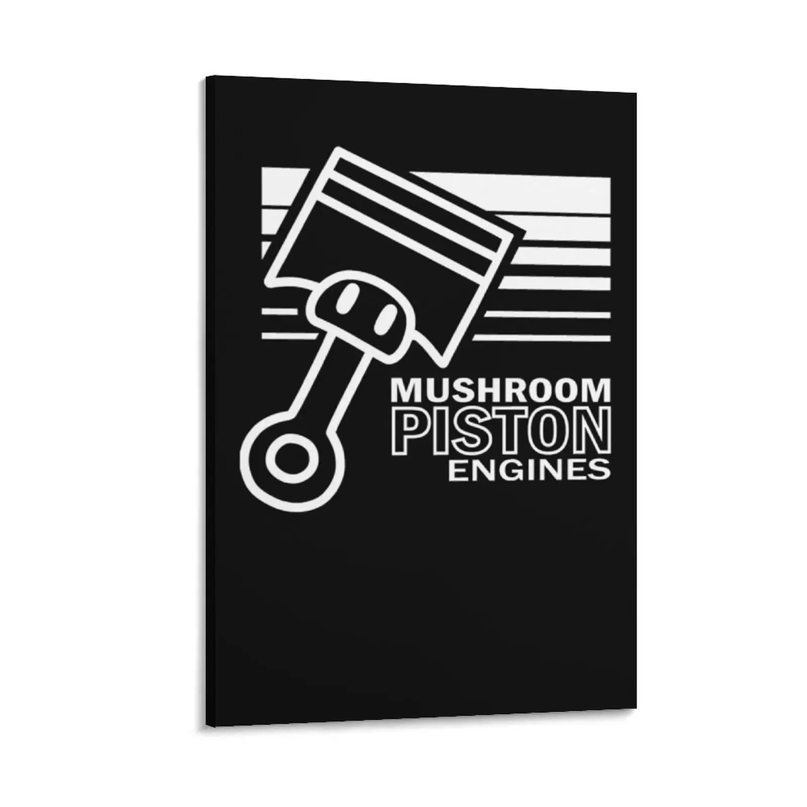 

Mushroom Piston Engines Canvas Painting wall decoration painting poster mural Posters on the wall