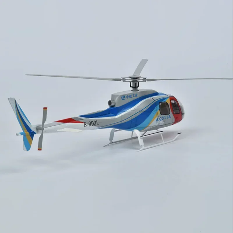 Helicóptero Miniatura Diecast Liga Modelo, Material Ecológico, Lembrança de Aeronaves, Coleções Brinquedos Presente para Meninos, Escala 1: 35, AC311